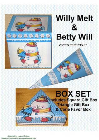 Willy Melt Gift Boxes Set 2