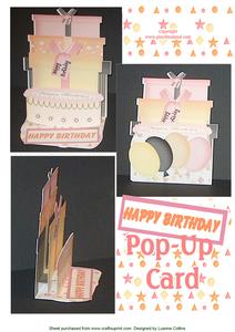 Birthday Card Pop-up Kit