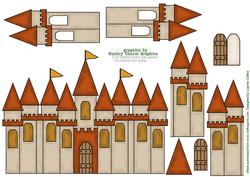 Castle Gate Fold Card