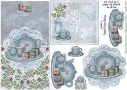 Tea Party Over the Top Card