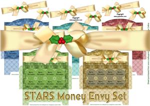 Stars Money Holder Card Set