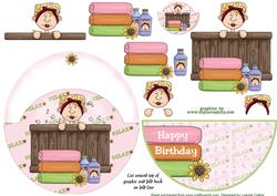 It's Your Birthday Wobble Over the Top Card
