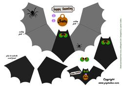 Batty Bat Card