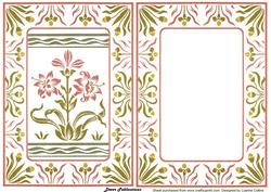 Pink Floral Quick Card Front