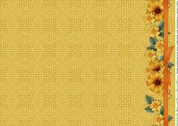 Sunshine Happy Border Sheet