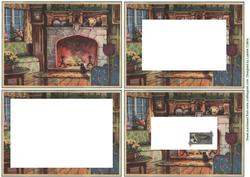 Cozy Kitty Card Front Tunnel