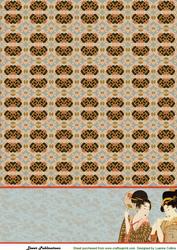 Oriental Fan Border Sheet 2