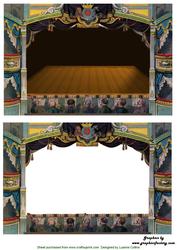 Set the Stage Card Front and Frame or Insert