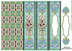 Stained Glass Border 1 Card Front