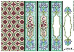 Stained Glass Border 2 Card Front