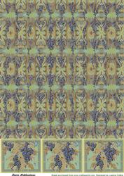 On the Vine Tiles Border Sheet