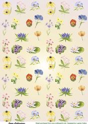 Wildflowers Background Sheet