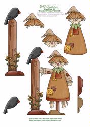 Crow Fencepost