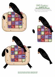 Prim Sheep Quilt