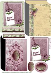 Timeless Birthday Book Card
