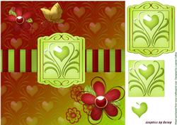 Fancy Butterfly Card Front