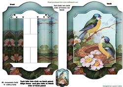 Birdsong Popout Frame Topper