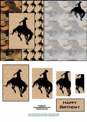 Rancher Fold Back Card