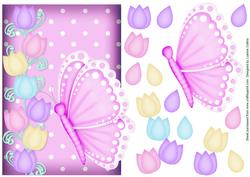 Butterfly Tulip Pink