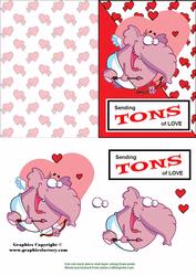 Tons of Love Card