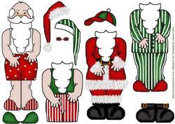 Dress-up Santa