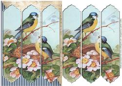 Birdsong Tri-panel Card