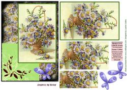 Violet Butterfly Card Topper