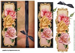 Blooming Roses Card Topper