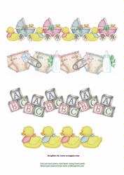 Baby Borders Cuts