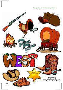 Wild West Print And Cut