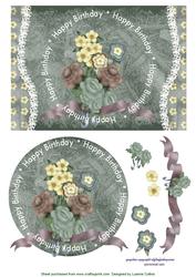 Birthday Circle Quick Card Front