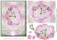 Pink Butterfly Bouquet Card Front
