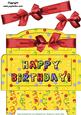 Red Bow Birthday Money Gift Envy