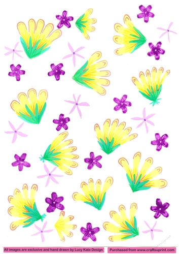 Spring Flower Embellishments