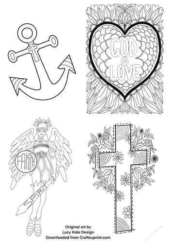 Christian digital stamps