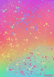 Rainbow backing paper LKD22