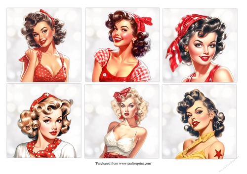 #1 Vintage Pin up Girls 