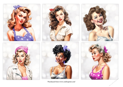 #2 Vintage Pin up Girls 