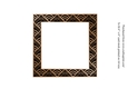 Inserr for Art Deco Dancing couple Christmas card topper for 6x6 card in gold