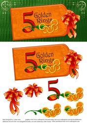 5 Golden Rings on a Tag