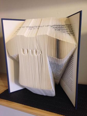 Book Folding Pattern a Football Shirt