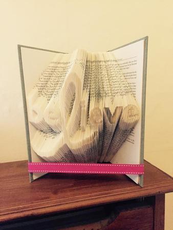Believe with Charity Ribbon Book Folding Pattern