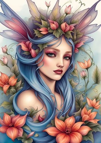 Fantasy Fairy A4 Print