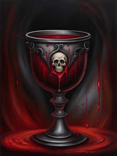 Gothic Goblet of Blood A4