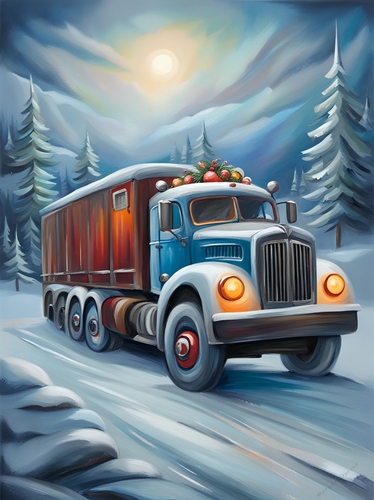 Christmas Trucking on the Ice Roads A4