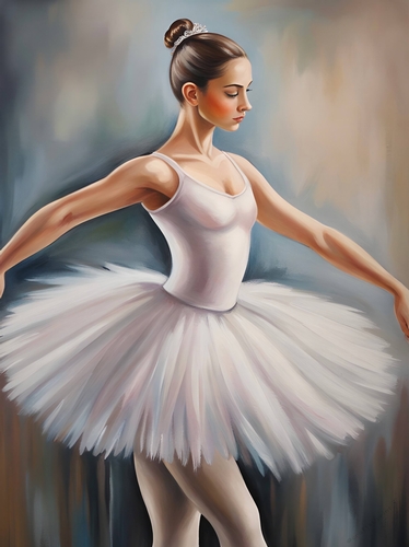 Beautiful Ballerina A4