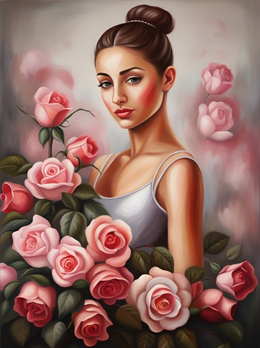 Roses for a Ballerina A4