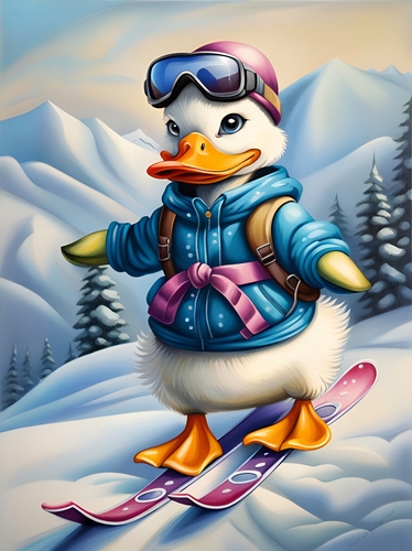  Tales of a Duck..Day on the Piste A4