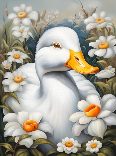 Tales of a Duck..Just Chilling A4