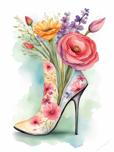 The Stiletto Shoe A4